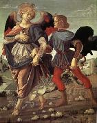 Andrea del Verrocchio Tobias and the Angel France oil painting artist